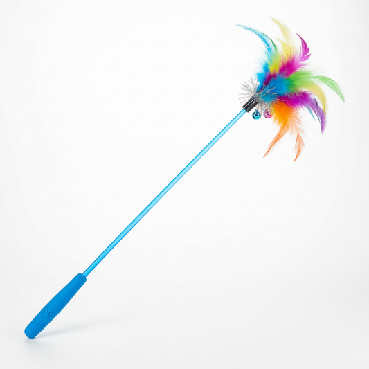 Interactive Feather Cat Toy
